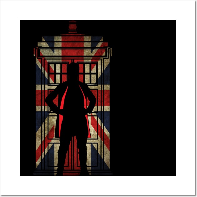 12th union jack flag Wall Art by Bomdesignz